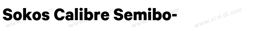 Sokos Calibre Semibo字体转换